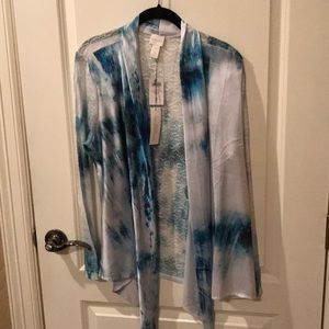 Chico’s lightweight long sleeved cardigan